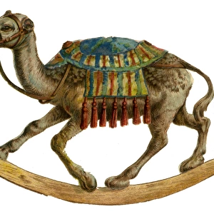 Victorian Scrap - Rocking Camel