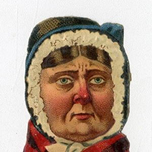 Victorian Scrap -- Washerwoman