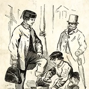 Victorian Shoe Shine - Clean Your Boots, Sir?