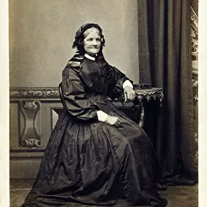 Victorian Studio Portrait - Old Lady - Ashby of Pimlico