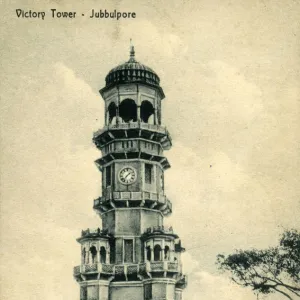 The Victory Clock Tower of Jabalpur, Madhya Pradesh, India