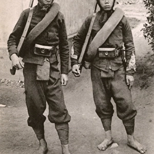 Vietnamese soldiers from Lao Cai