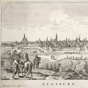 View of Augsburg, Germany