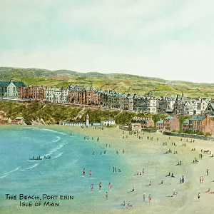 View of the beach, Port Erin, Isle of Man