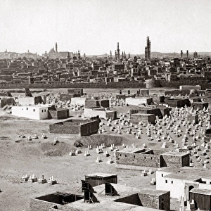 View of Cairo, Egypt, circa 1880s