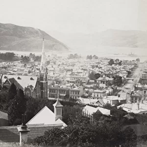 View over the city of Dunedin, New Zealand