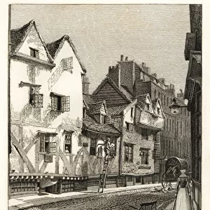 View of part of Duke Street, West Smithfield, 1807