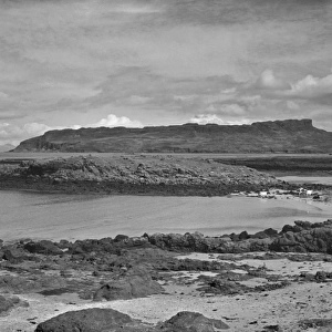 View of Eigg from Muck, Scotland