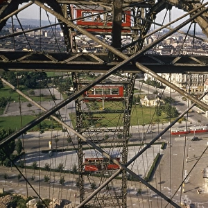 View from the ferris wheel, Vienna, Austria