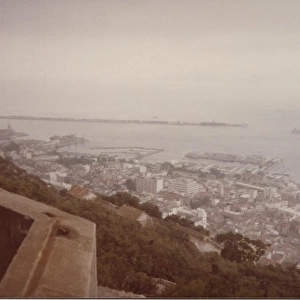 View from Governors lookout, Gibraltar