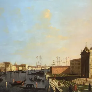 View of the Grand Canal, by William James View of the Grand Canal, by William James