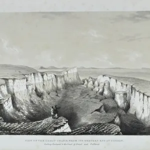 View of the Great Chasm from its Western end at Bindon View of the Great Chasm from its Western end at Bindon