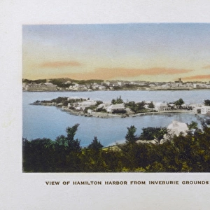 View of Hamilton Harbour, Paget West, Bermuda