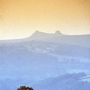 View of Hay Tor Rocks, Dartmoor, Devon