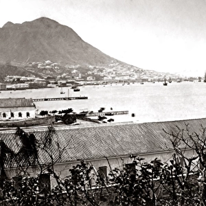 View of Hong Kong, circa 1880s