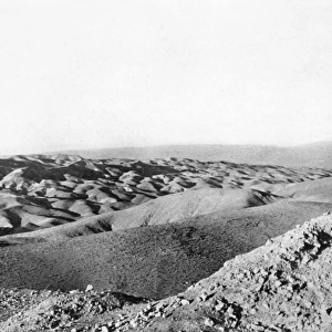 View of the Judaean Desert, Holy Land