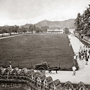view at Kandy, Ceylon, circa 1880s