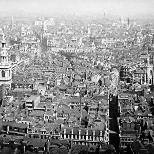 View of London from St. Paul's Cathedral in 1921