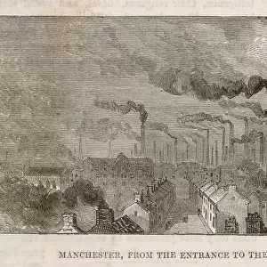 View of Manchester 1870
