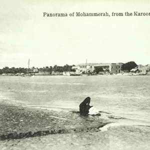 View of Mohammerah from the Karun River