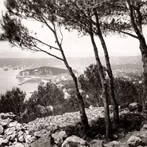 View of Nice France c. 1890