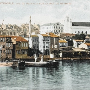 View of Psamalia, Constantinople, Turkey