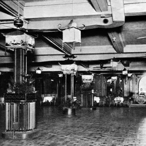 A view of Rectors Club, London, 1920