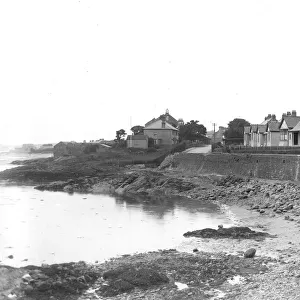 View of sea side bungalows at Millisle