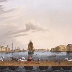 View of St Petersburgh, by Mornay View of St Petersburgh, by Mornay