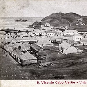 View of St Vincent Island, Cape Verde Islands