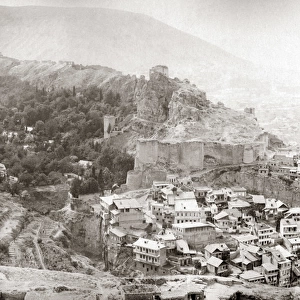View of Tiflis (Tblisi, Georgia) circa 1890
