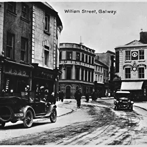 View of William Street, Galway, Ireland