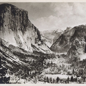 View of Yosemite National Park, California, USA