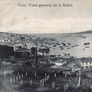 Vigo, Spain - View of the Bay