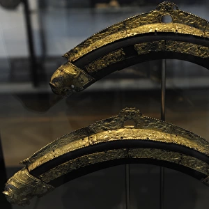 Vikings. Two fine collars for carriage horses, were found bu