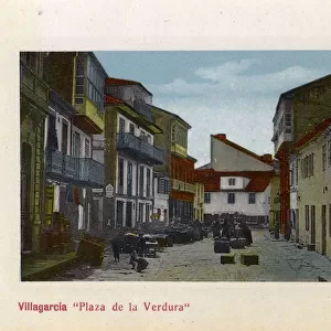 Vilagarcia de Arousa, Pontevedra, Plaza de la Verdura