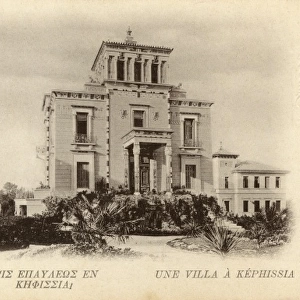 Villa at Kifissia, Greece