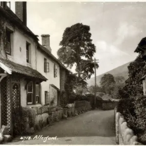 The Village, Allerford, Minehead, England