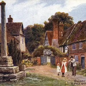 The Village Cross, Ripple, nr. Tewkesbury, Worcestershire