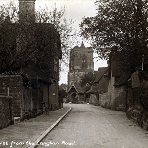 The Village from Langton Road, Speldhurst, Kent