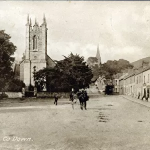 The Village, Rostrevor, Newry, County Down, Ireland. Date: 1932