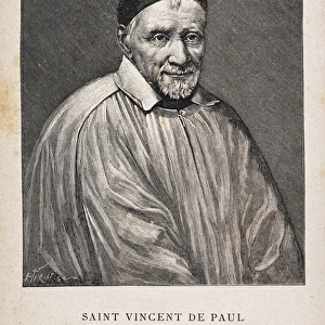 Vincent De Paul, Saint (1581-1660). French priest