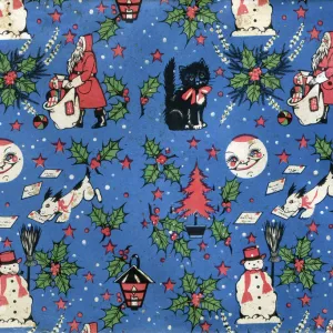 Vintage Retro Christmas Wrapping paper