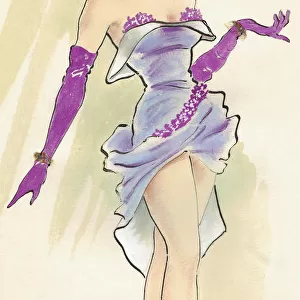 Violet - Murrays Cabaret Club costume design