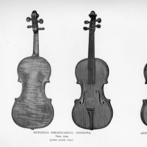 Violins by Stradivarius