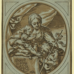 The Virgin, Child, and St. John the Baptist