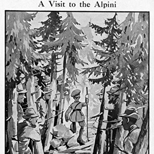 A Visit to the Alpini by Bruce Bairnsfather