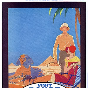 Visit Egypt advertisement, 1929