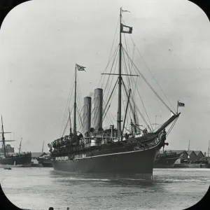 Visit to Madeira - The Scot leaving Southampton