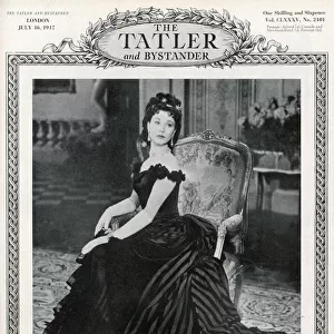 Vivien Leigh on front cover of The Tatler
